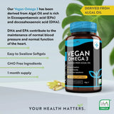 Vegan Omega 3 - 2000 mg /60 capsule de gel vegan/