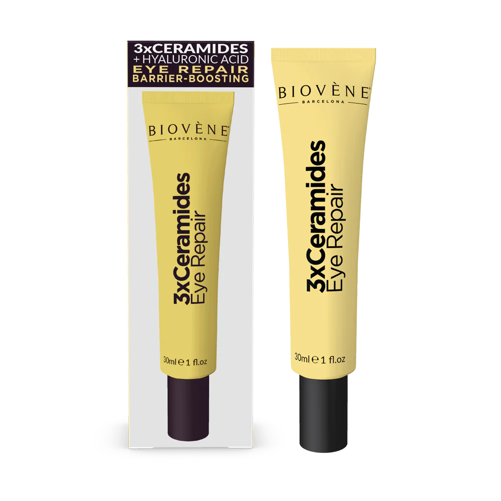Cremă de ochi 3x cu ceramide pentru restaurare și hrănire - 30 ml