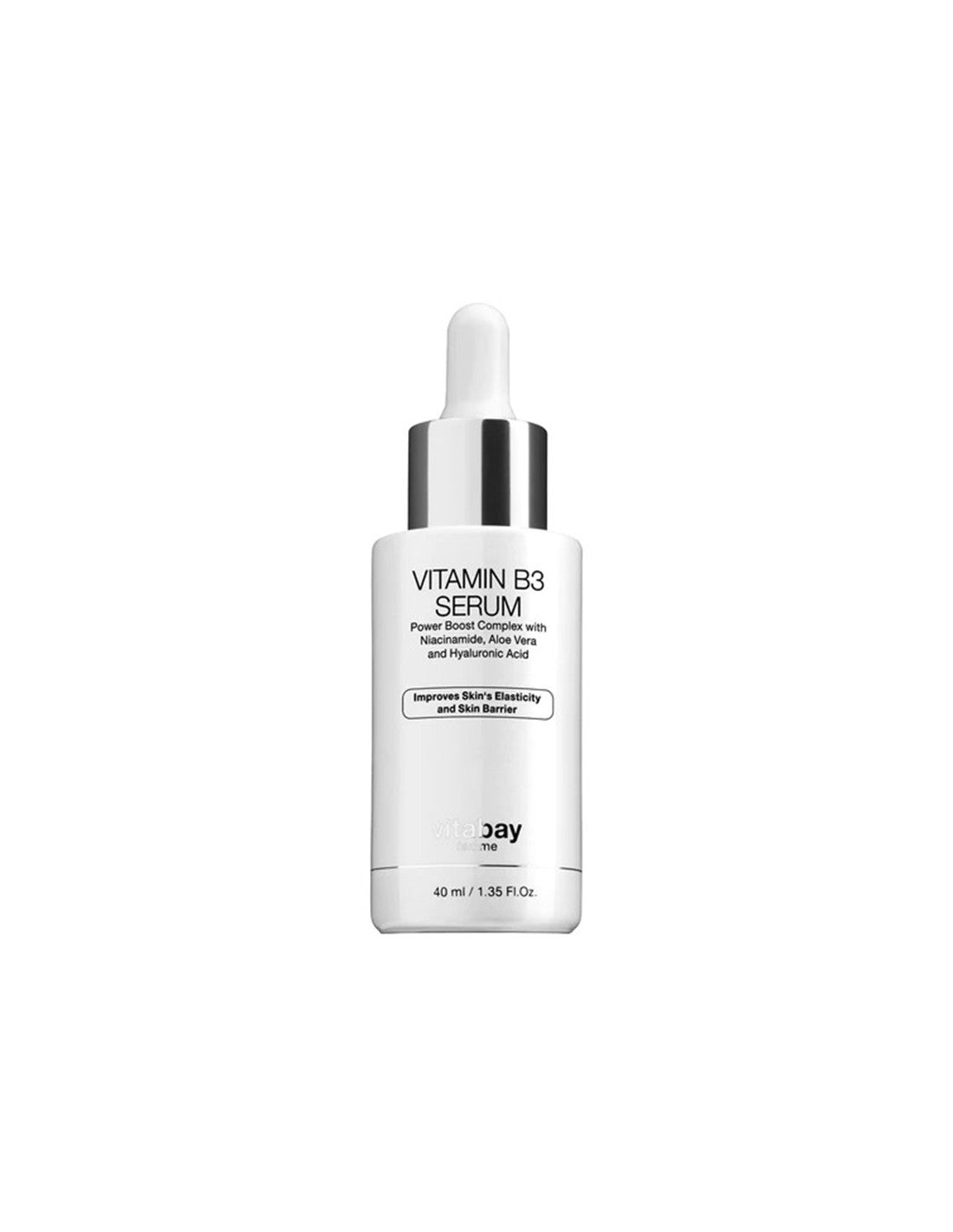 Împotriva acneei, ridurilor și petelor de vârstă - Ser de față cu vitamina B3, 40 ml