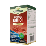 Ulei Omega 3 din Antarctic Krill (Antarctic Krill Oil Superba) 500mg 60 capsule moi NaturesAid