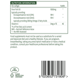 Ulei de pește Omega 3 (ulei de pește Omega 3) 1000 mg 180 capsule moi NaturesAid