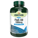 Ulei de pește Omega 3 (ulei de pește Omega 3) 1000 mg 90 capsule moi NaturesAid