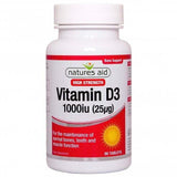 Vitamina D3 (Vitamina D3) 1000iu 90 tablete NaturesAid