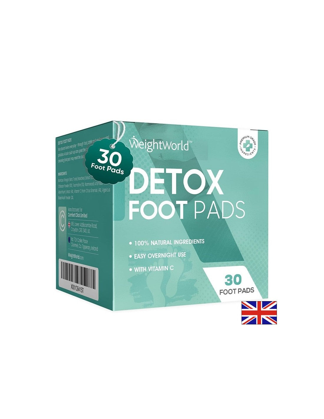Plasturi detox pentru picioare, 30 buc