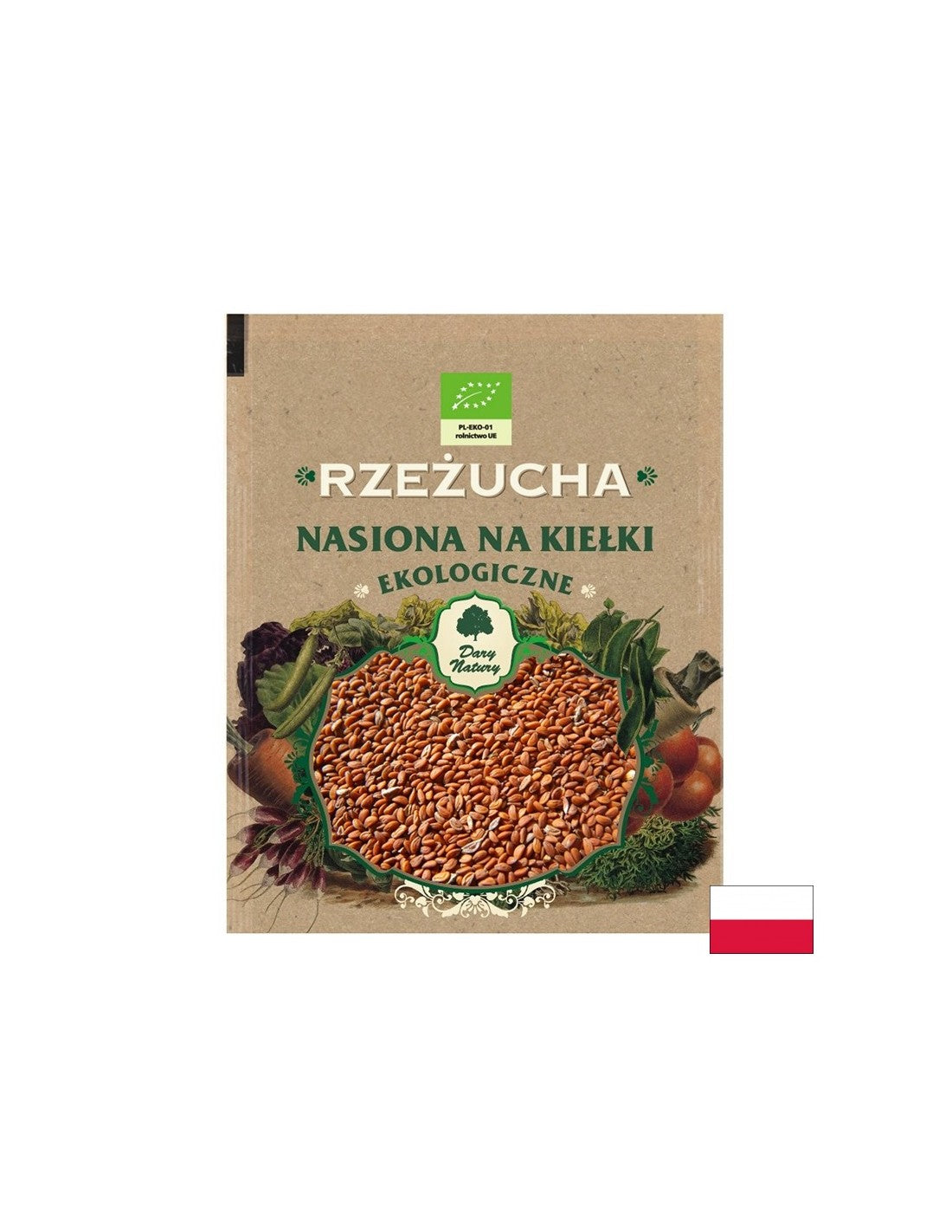Nasturel - seminte pentru varza Bio, 30 g Dary Natury