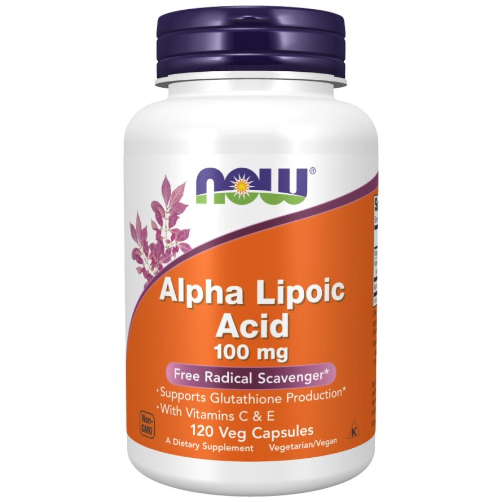 Acid alfa lipoic 100 mg - 120 capsule
