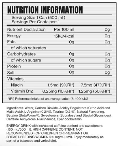 Băutură Energetică Explozivă C4 / 500 ml
