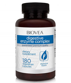 Digestive Enzyme Complex / 180 Caps - Nutra Best Europe