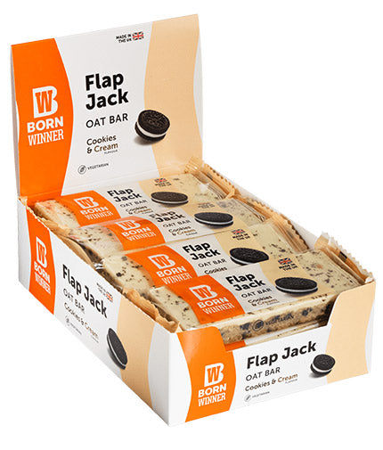 Flap Jack Oat Bar | cu topping - 12 x 100 grame