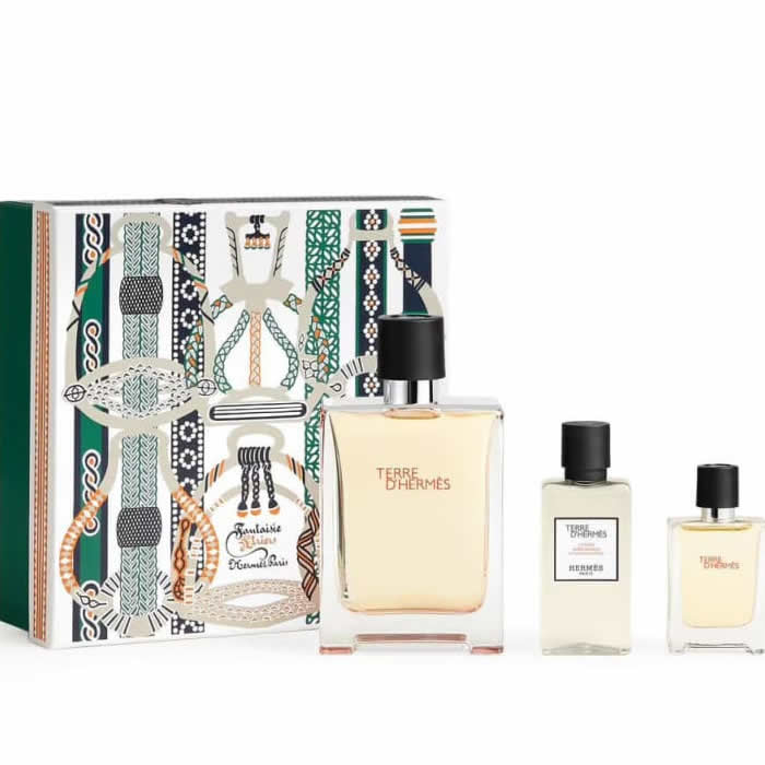 Terre D'Hermes Apa de Toaleta Spray 100ml Set 3 Piese