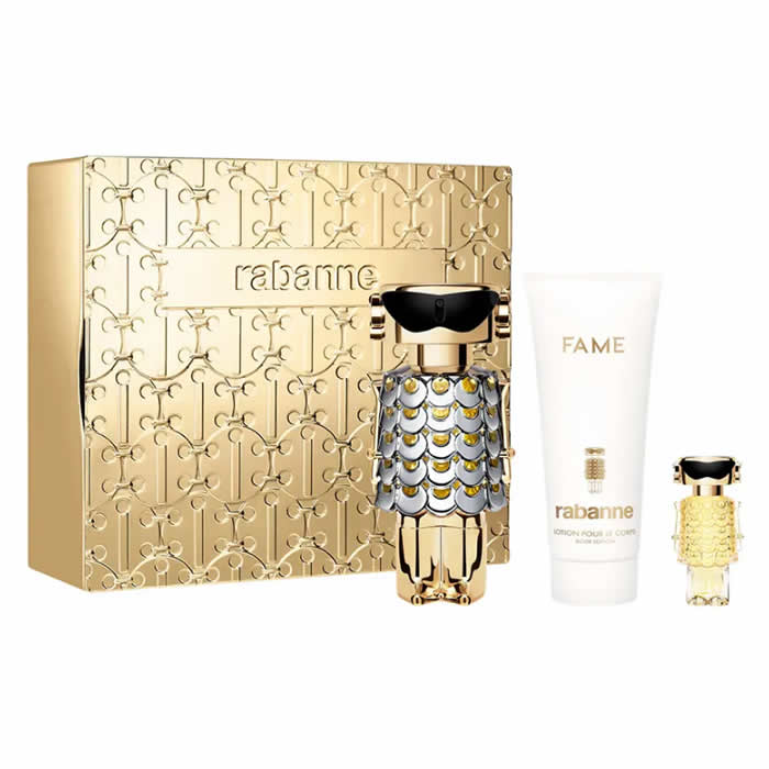 Paco Rabanne Fame Eau De Parfum Spray 80ml Set 3 Bucuri
