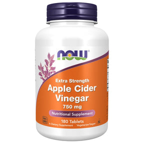 Apple Cider Vinegar 750mg | Extra Strength - 180 Tablets - Nutra Best Europe