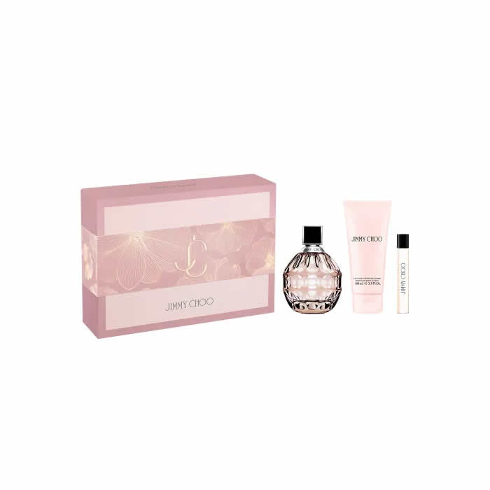 Jimmy Choo Eau De Parfum Spray 100ml Set 3 Bucuri