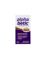Multivitamine energizante pentru diabetici - Alpha betic®, 30 comprimate