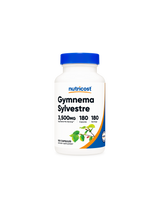 Diabet și zahăr din sânge - Gymnema, 3500 mg/180 capsule, 180 porții Nutricost