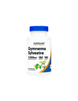 Diabet și zahăr din sânge - Gymnema, 3500 mg/180 capsule, 180 porții Nutricost