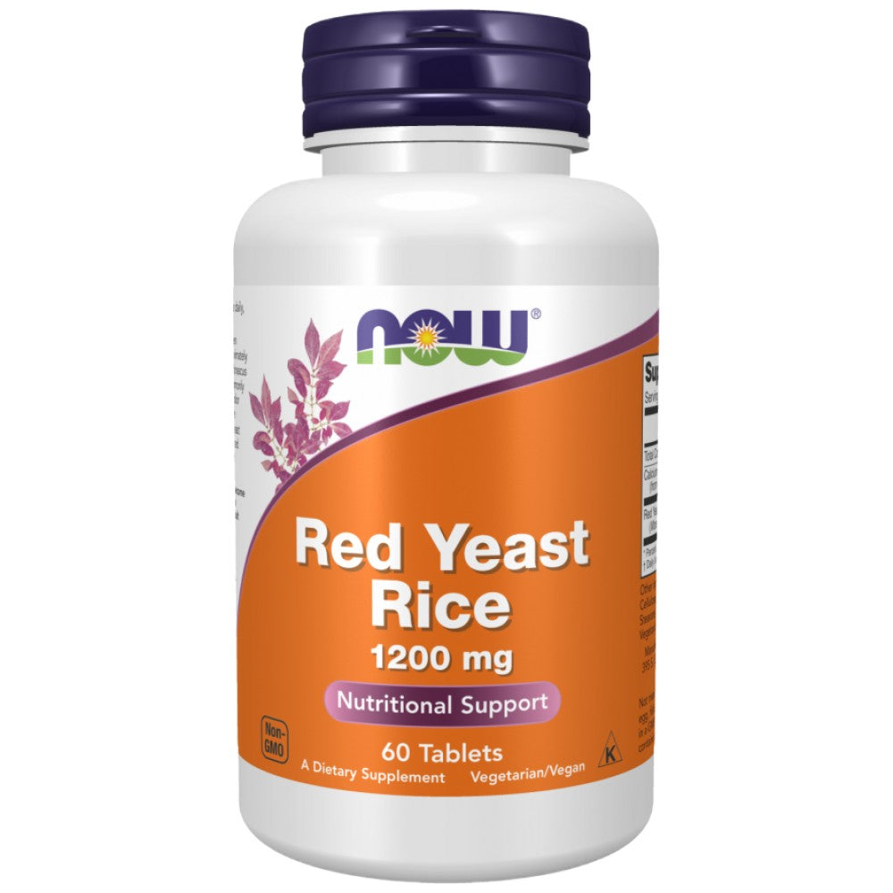 Drojdie de Orez Roșu 1200 mg | Extract concentrat 10:1 - 60 de tablete