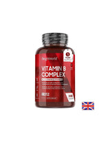 Imunitate si energie - Vitamina B-Complex + Vitamina C, 365 comprimate - Vitamina B complex