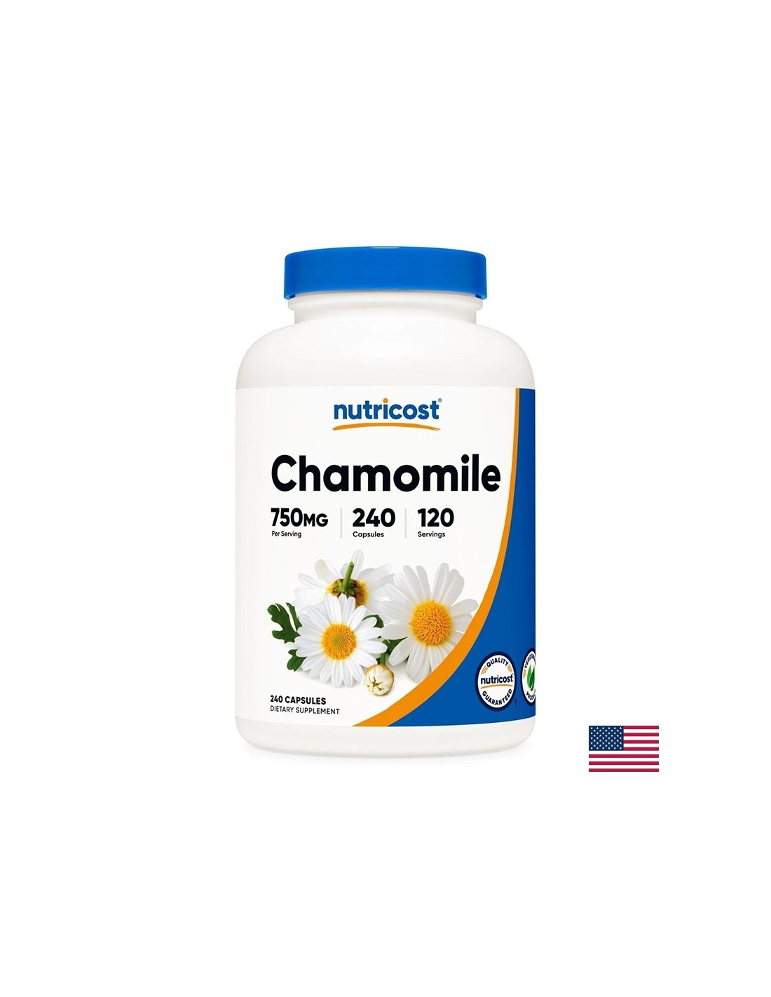 Digestie - Mușețel 375 mg, 240 capsule