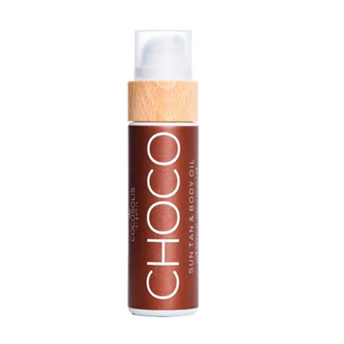 Cocosolis Choco Sun Tan &amp; Ulei de corp 110 ml