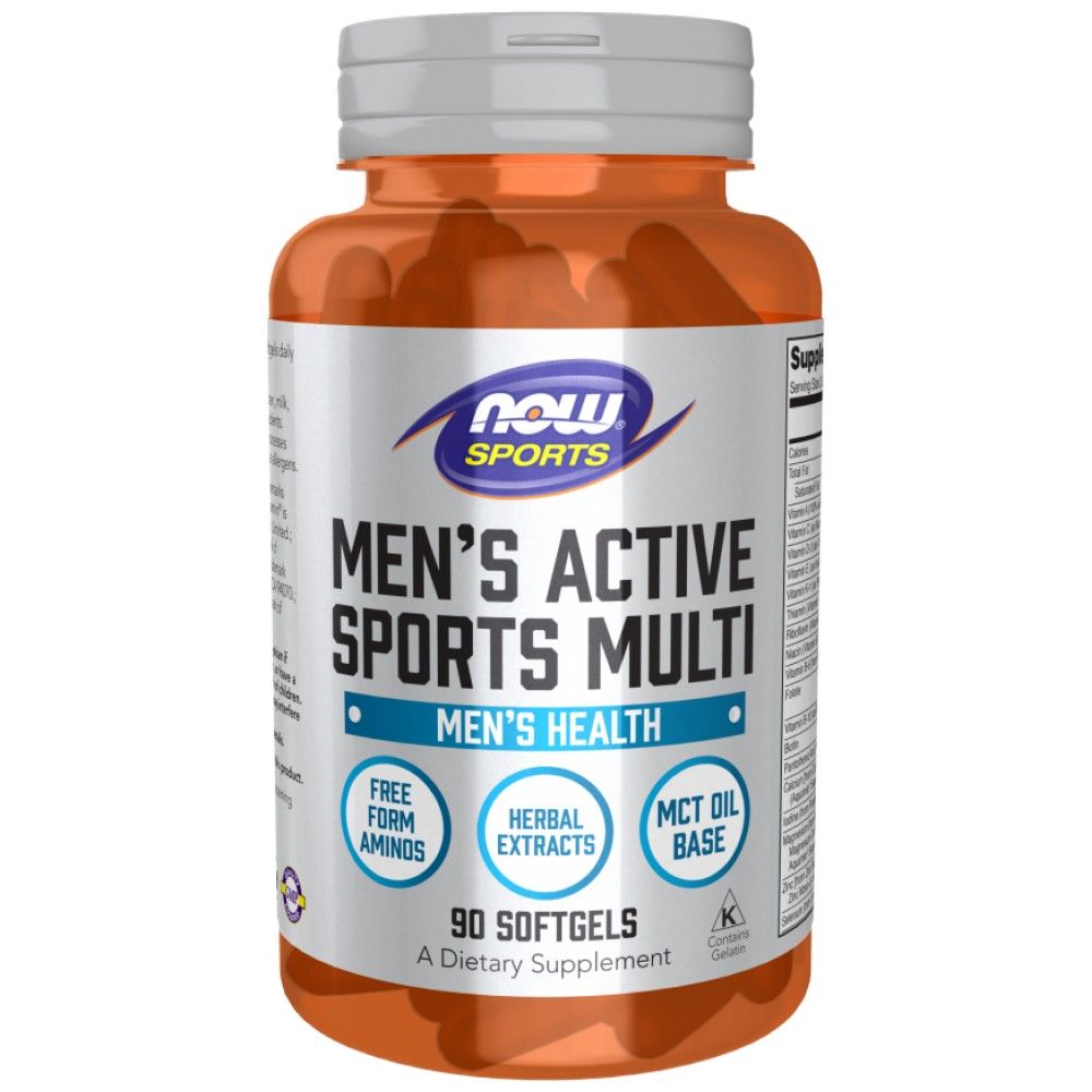 Men's Active Sports Multi - 90 capsule de gel