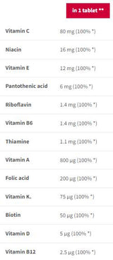 MultiVitamin Sport Endurance | Efervescent - 20 tablete solubile
