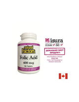 Acid folic 400 mcg - 90 tablete