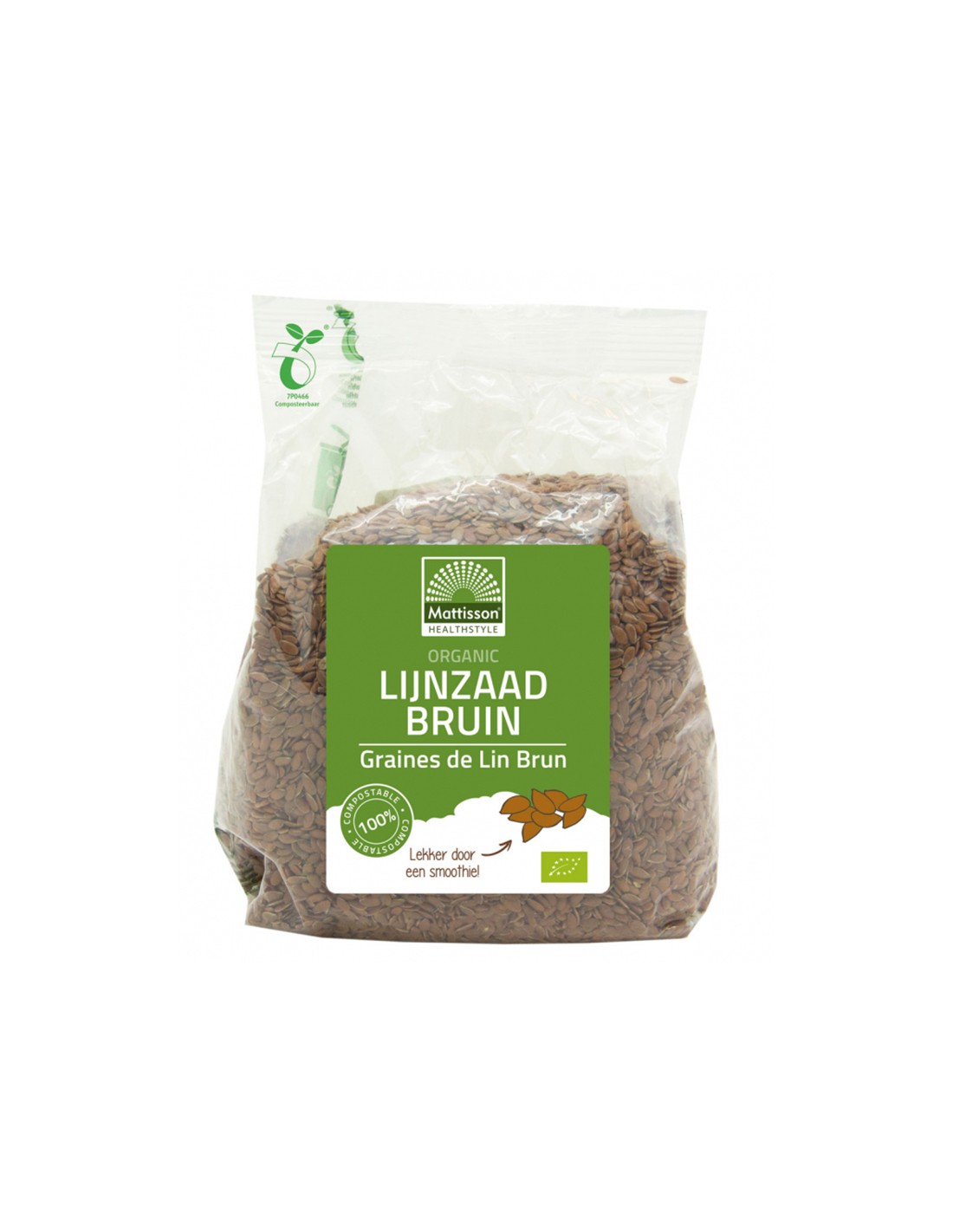 Seminte de in (cereale integrale) Bio, 400 g