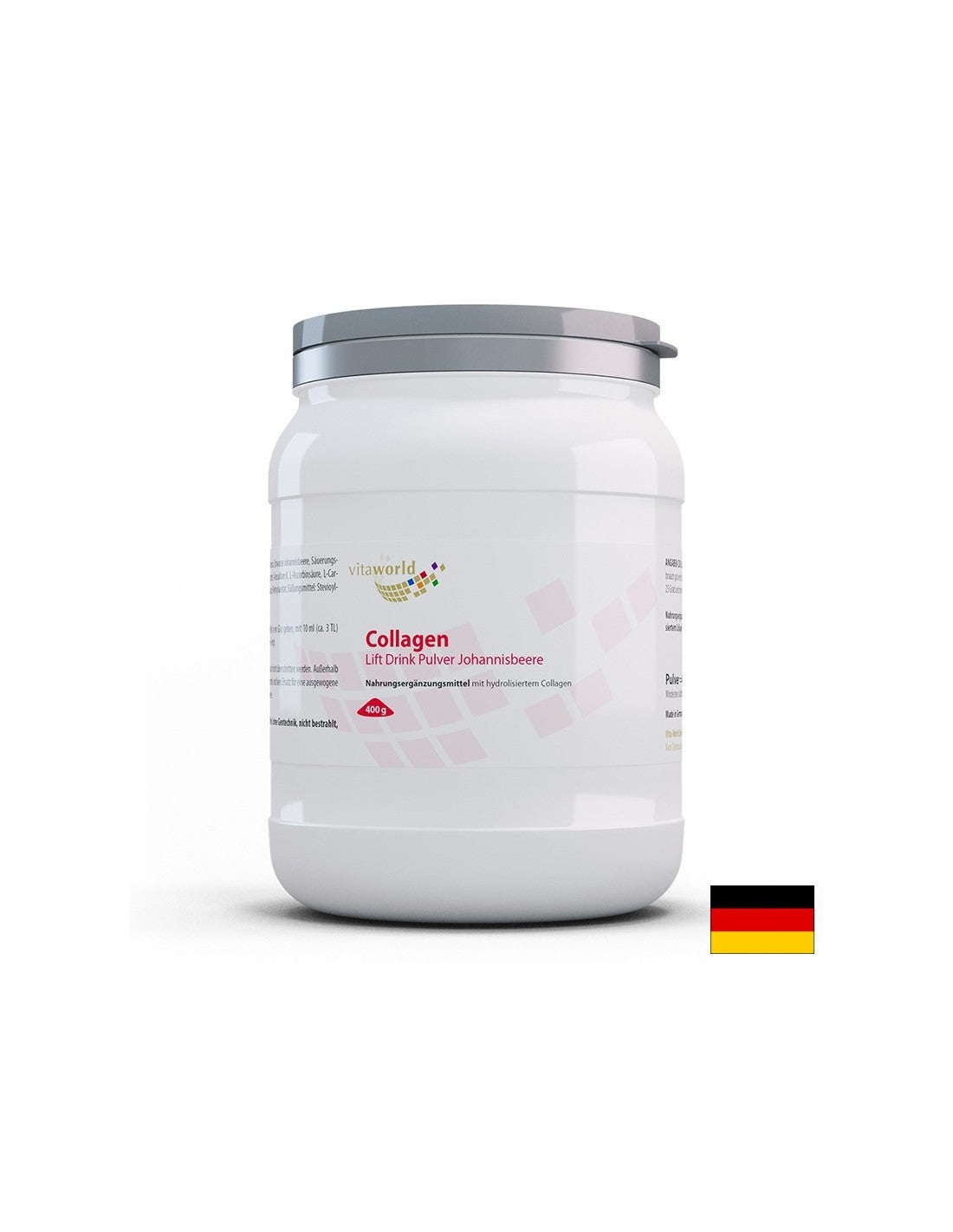 Colagen cu L-Carnozină și vitamine - Articulații sănătoase și piele frumoasă, 400 g pudră