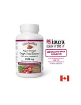 Semințe de struguri - Protecție antioxidantă și circulație bună, 400 mg (95% polifenoli) x 60 capsule V