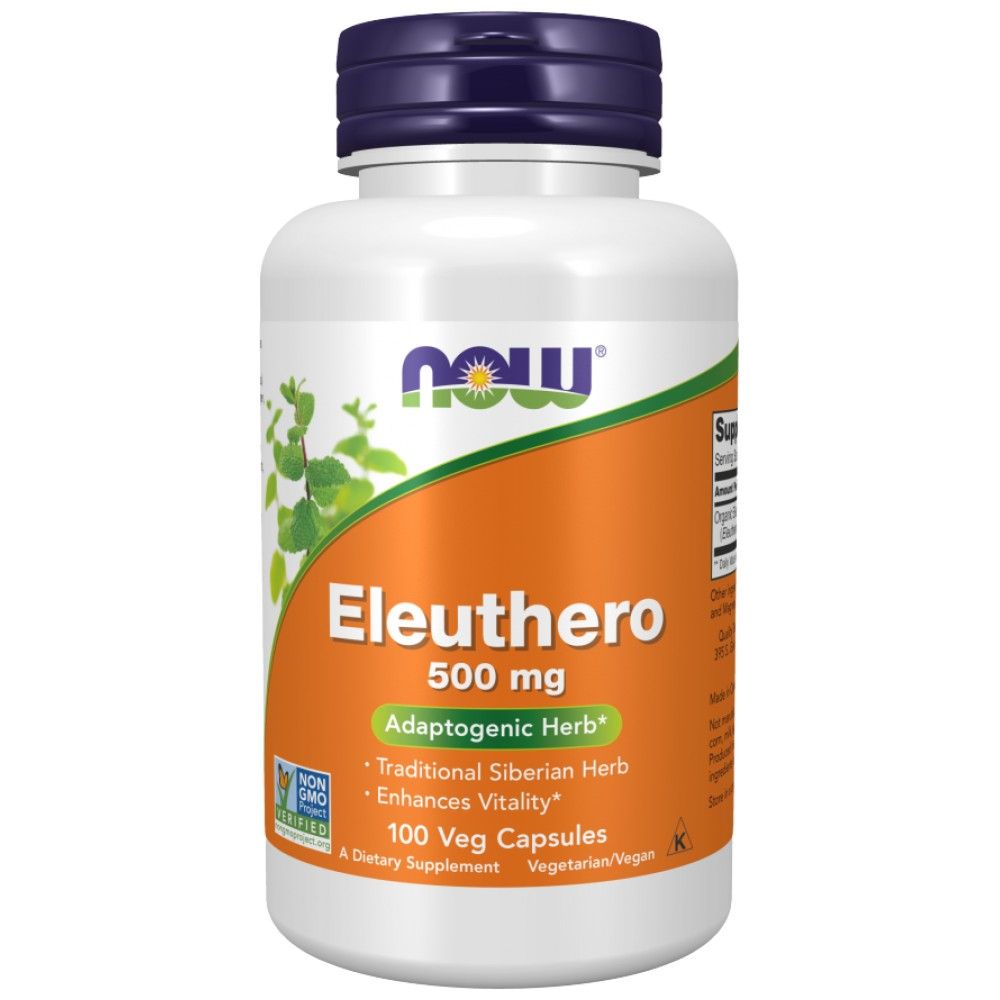 Eleuthero 500 mg | Ginseng siberian - 100 capsule