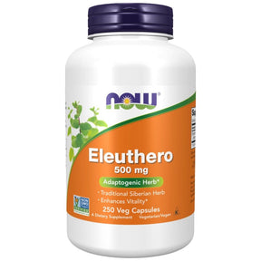 Eleuthero 500 mg | Siberian Ginseng - 250 capsules - Nutra Best Europe