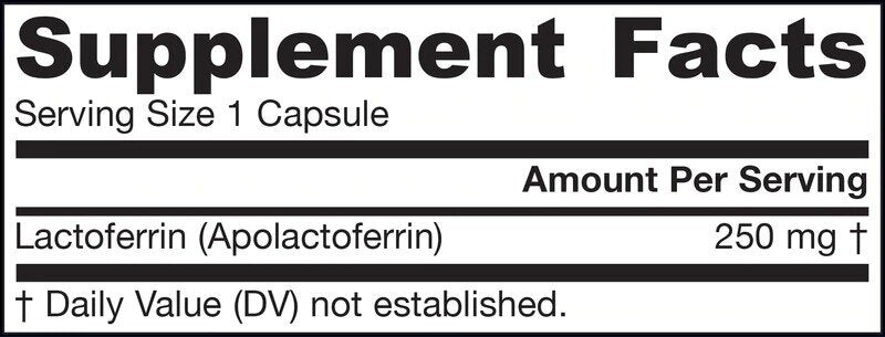 Lactoferină - 60 capsule