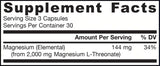 MagMind | L-Treonat de magneziu Magtein® 90 капсули