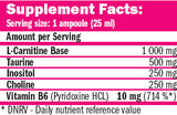 CarniSlim ® Lipotropic 25 ml. / 20 Amperi. - 0.500 kg