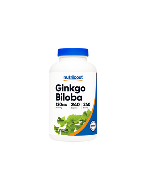 Memory - Ginkgo Biloba, 120 mg/ 240 capsules Nutricost - Nutra Best Europe