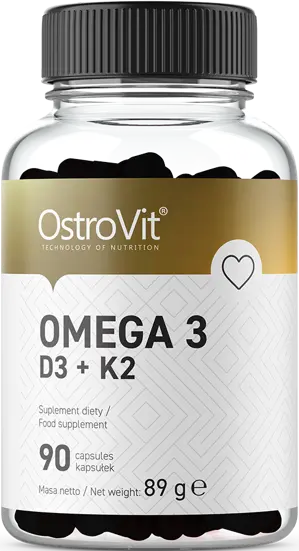 <tc>OstroVit</tc> Omega 3 / D3 + K2 - 90 capsule de gel