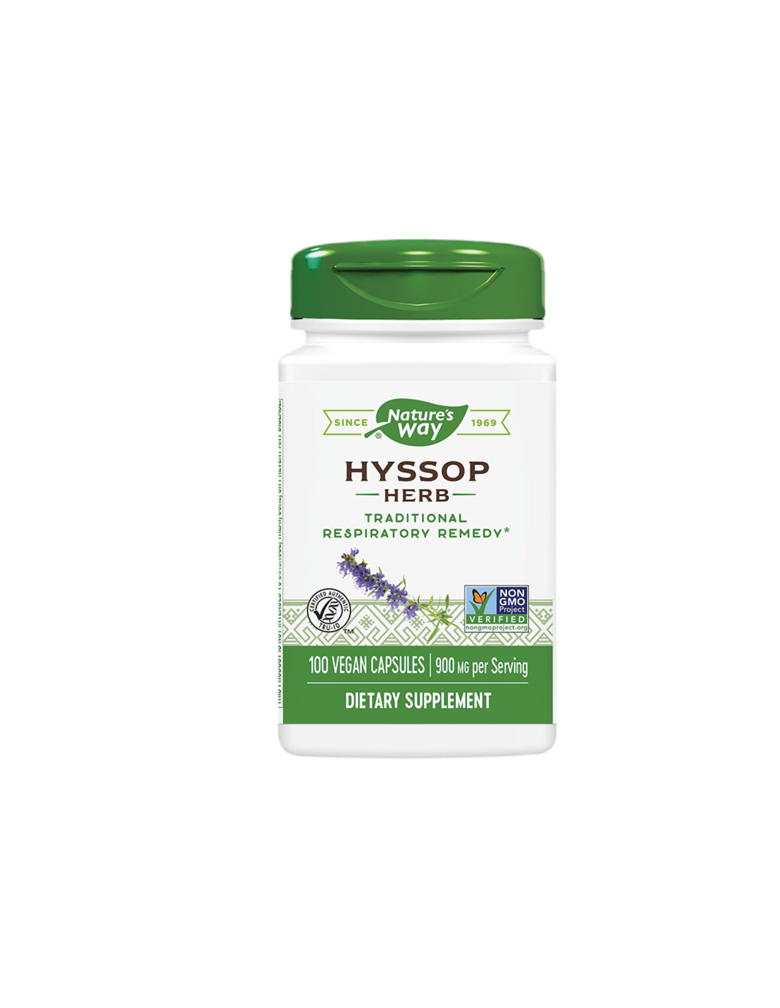 Hyssop Herb 450 mg - 100 capsule