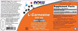 L-Carnosine 500 mg - 100 capsule