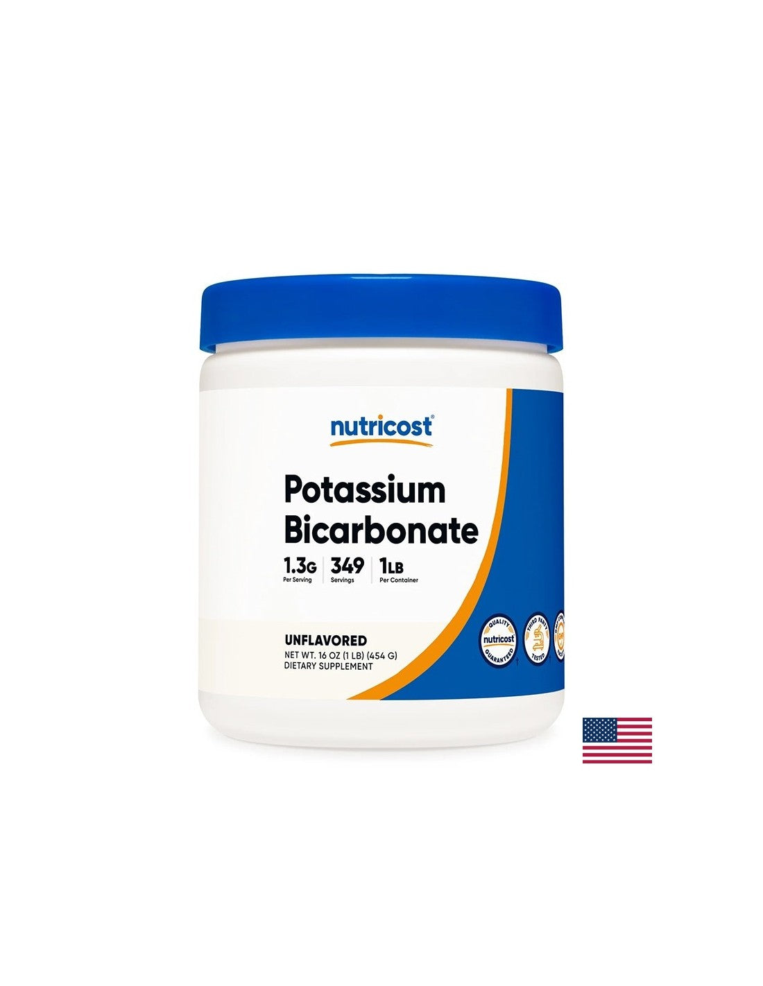 Detoxifiere, Metabolism celular - Bicarbonat de potasiu, 454 g pulbere