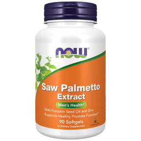 Saw Palmetto Extract | with Pumpkin Seed Oil and Zinc - 90 Gel capsules - Nutra Best Europe
