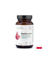 Controlul zahărului din sânge și al colesterolului - Berberină, 490 mg x 60 capsule Aura Herbals