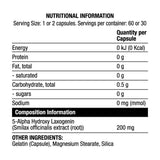 Laxo | Laxogenin ~ Extract Smilax Officinalis - 60 capsule