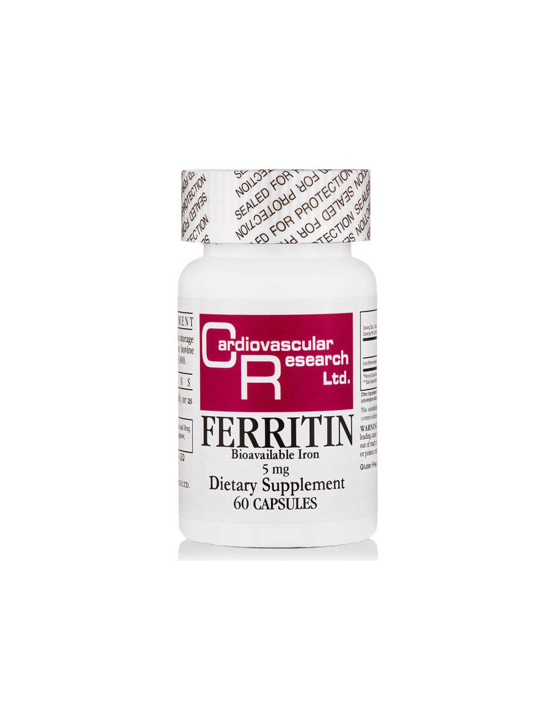 Anemia si oboseala prin deficit de fier - Feritină, 5 mg, 60 capsule