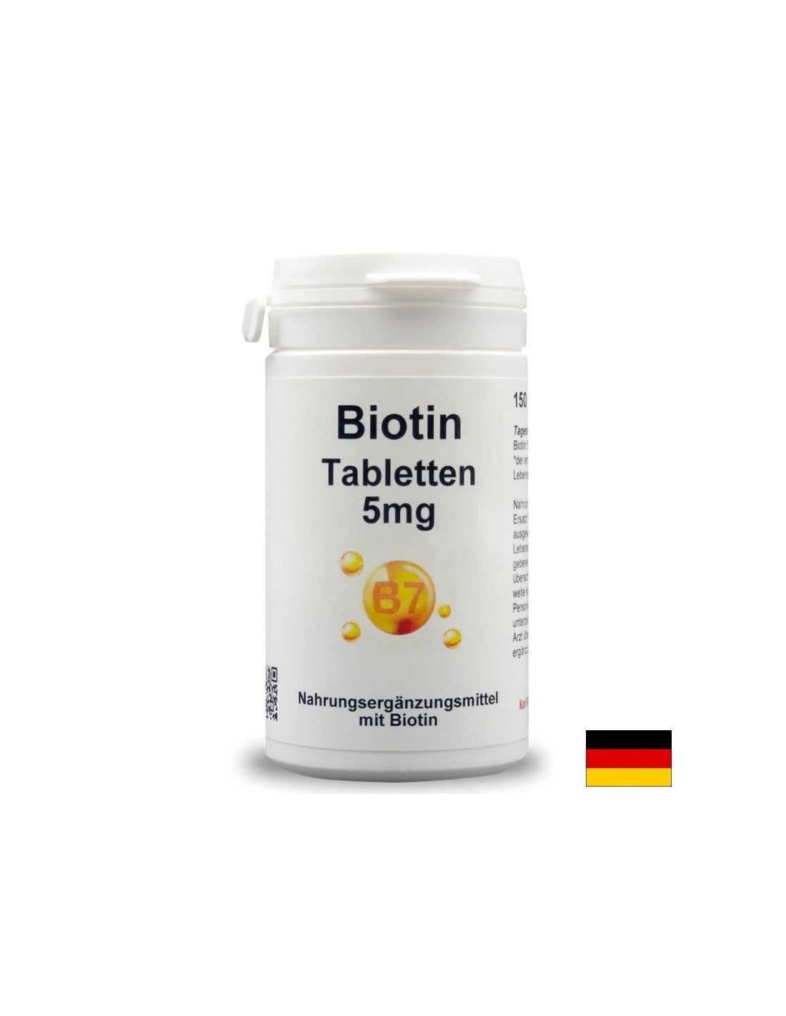 Păr, piele și unghii - Biotină, 5 mg x 150 comprimate