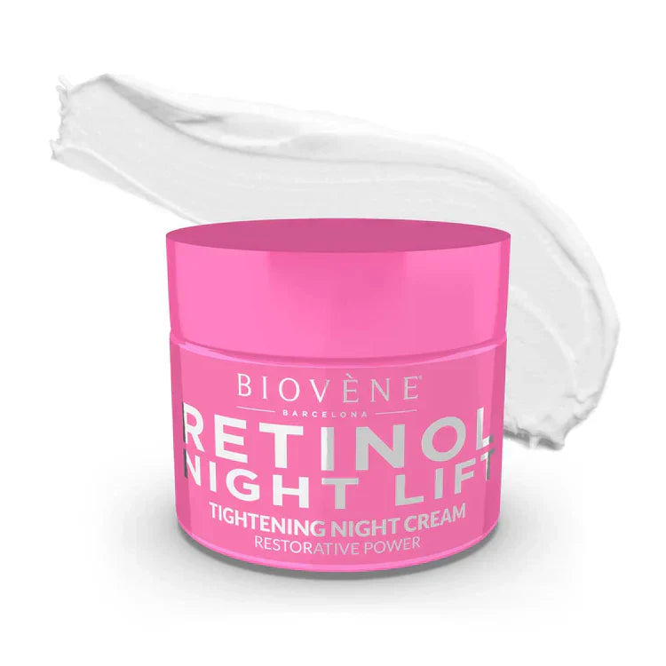 Crema de fermitate de noapte cu retinol cu ​​ingrediente active pentru regenerare 50 ml