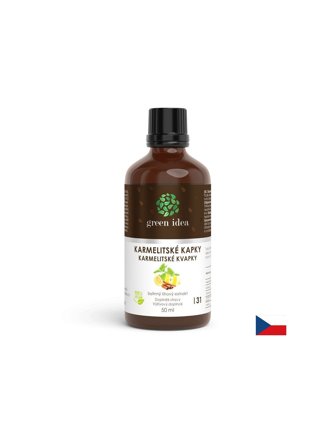 Picături de carmelită - Pentru o digestie bună, tinctură de 50 ml