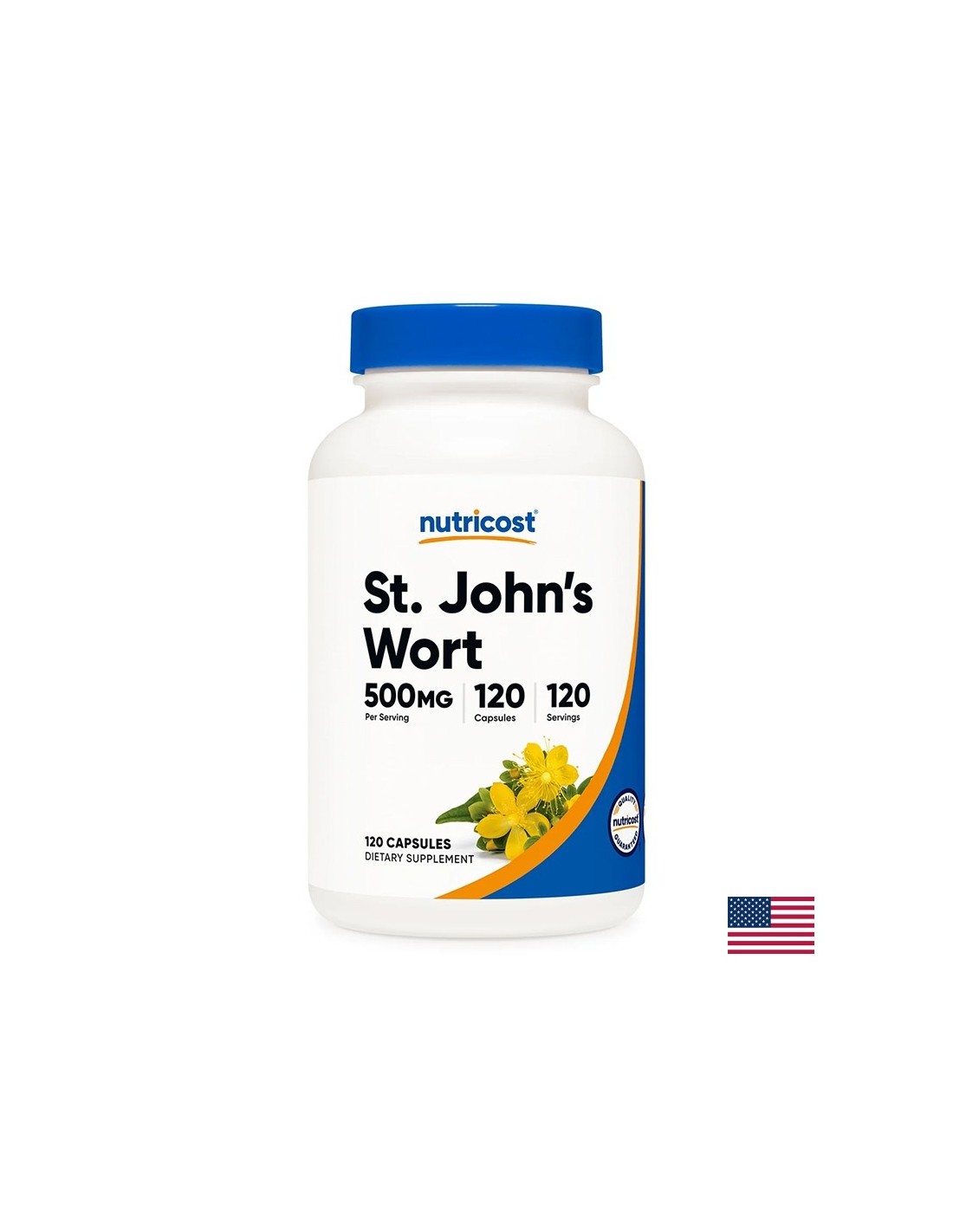 Stres și bună dispoziție - sunătoare, 500 mg x 120 capsule