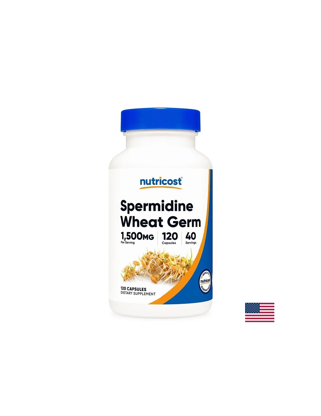 Sănătate celulară - Germe de grâu, 500 mg x 120 capsule
