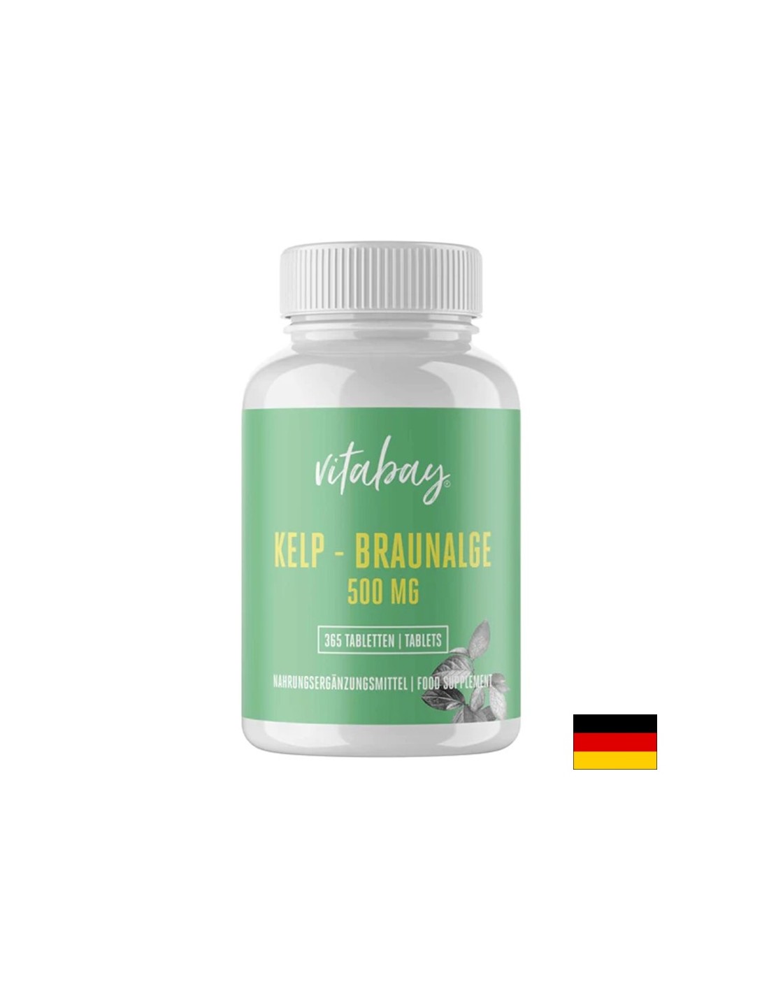 Tiroidă - Kelp (alge brune), 500 mg x 365 comprimate